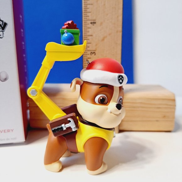 Hallmark Keepsake Ornament - PAW Patrol Rubble's Special Delivery' 2023 … - Picture 8 of 8
